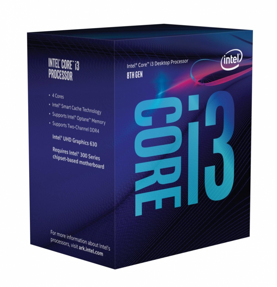 Procesador Intel Core i3-8350K, S-1151, 4GHz, Quad-Core, 8MB Smart Cache (8va. Generación Coffee Lake) ― Compatible solo con tarjetas madre serie 300