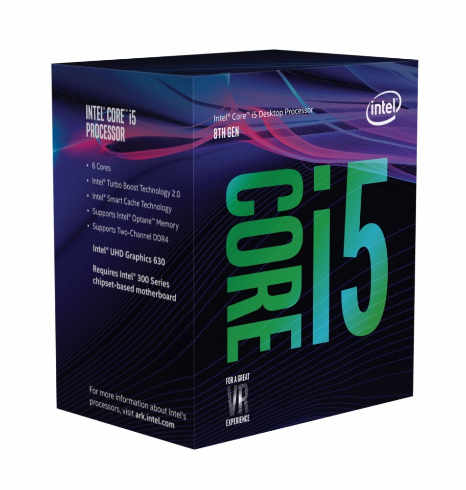 Procesador Intel Core i5-8600, S-1151, 3.10GHz, Six-Core, 9MB Smart Cache (8va. Generación Coffee Lake)