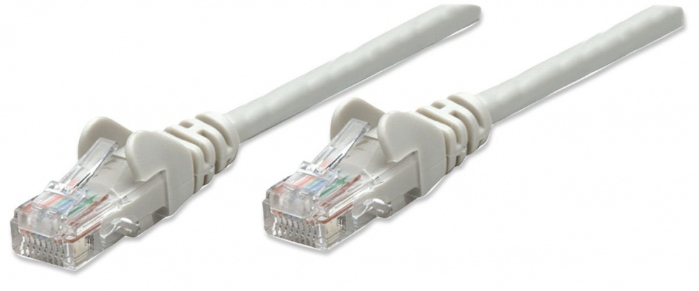 Intellinet Cable Patch Cat5e UTP 100% Cobre, RJ-45 Macho - RJ-45 Macho, 1 Metro, Gris