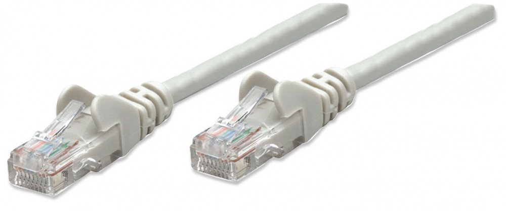 Intellinet Cable Patch Cat5e UTP RJ-45 Macho - RJ-45 Macho, 2 Metros, Gris 