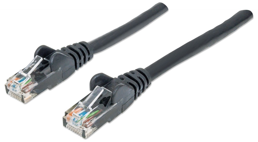 Intellinet Cable Patch Cat6 UTP RJ-45 Macho - RJ-45 Macho, 1 Metro, Negro 