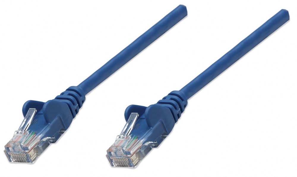 Intellinet Cable Patch Cat6 UTP 100% Cobre, RJ-45 Macho - RJ-45 Macho, 1 Metro, Azul