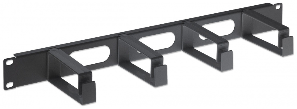 Intellinet Organizador de Cables 711074, 19", 1U