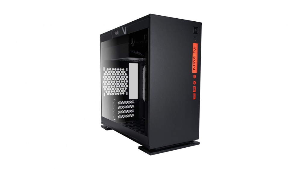 Gabinete In Win 301 con Ventana, Mini-Tower, Micro-ATX/Mini-ATX, USB 3.0, sin Fuente, Negro