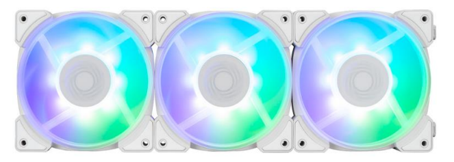 Ventilador InWin LYNX LN120P, 3x 120mm, 2200RPM, ARGB, Blanco