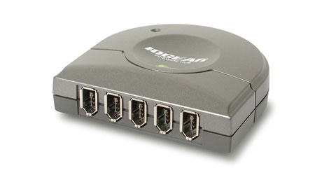 Iogear FireWire Hub USB de 6 Puertos, 400 Mbit/s