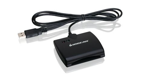 Iogear Lector de Tarjeta Inteligente GSR202, USB 2.0
