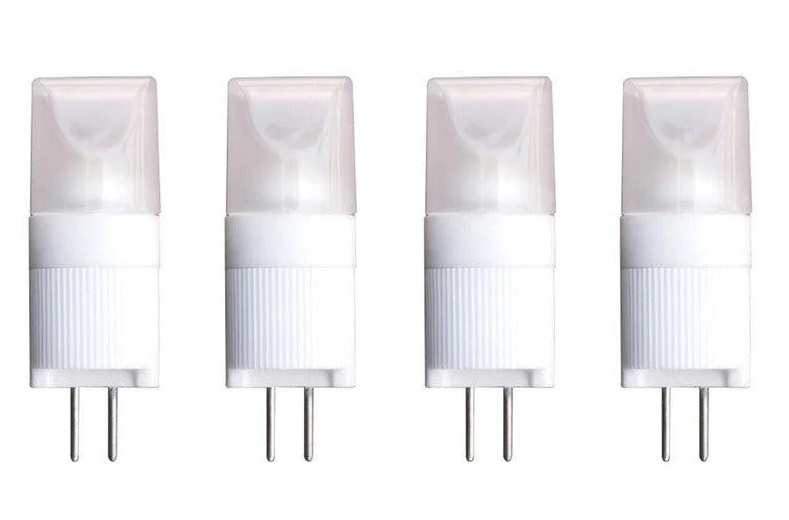 Ipsa Foco LED Regulable LED-G4, Blanco, Base G4, 2W, 130 Lúmenes, 4 Piezas