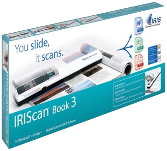 Scanner I.R.I.S. IRIScan Book 3, 900 x 900DPI, Escáner Color, USB 2.0, Blanco