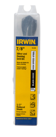 Irwin Broca de Acero I6 91156, 7/8", para Metal/Plástico/Madera