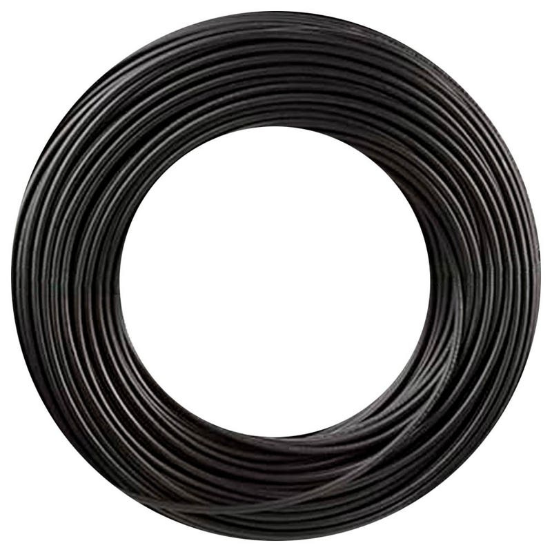 IUSA Cable Eléctrico 267293, 12 AWG, 50 Metros, Negro