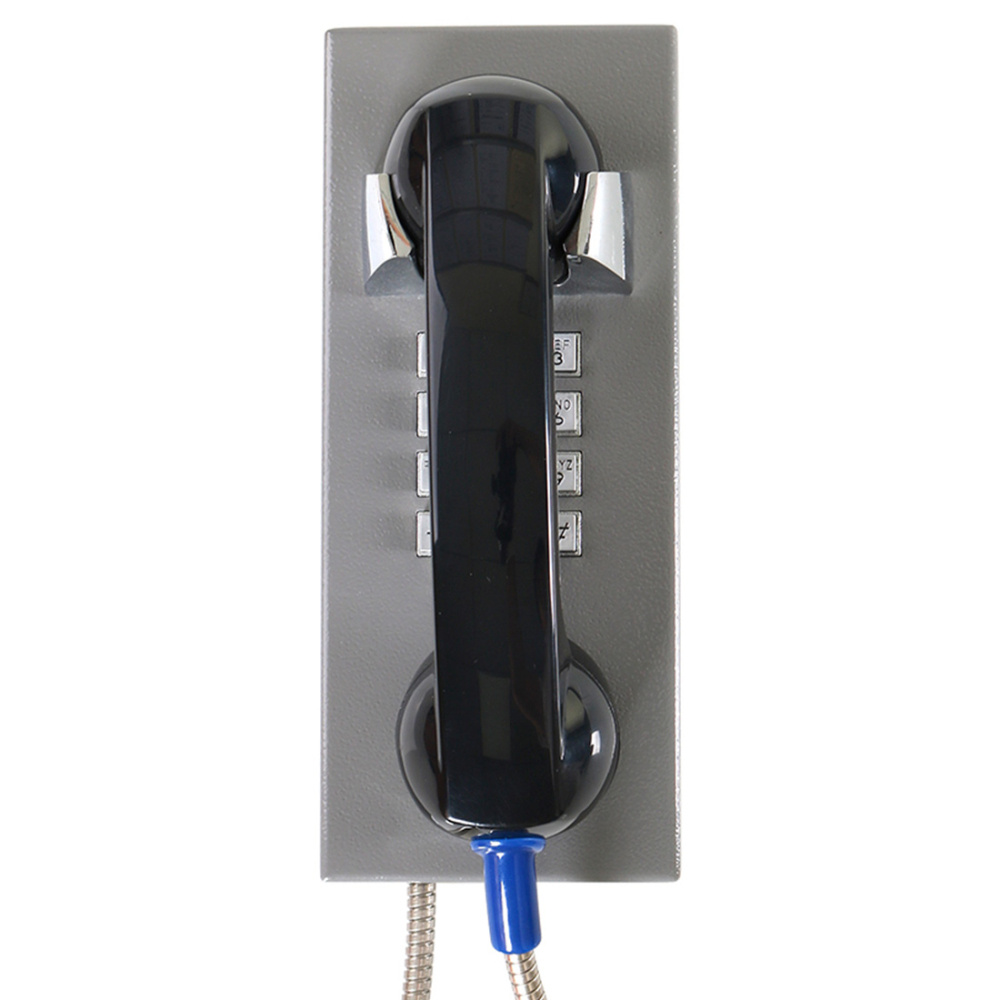 J&r Technology Teléfono IP JR202-FK-SIP-CRS, Alámbrico, 1 Línea, 12 Teclas Programables, Altavoz, Negro/Plata