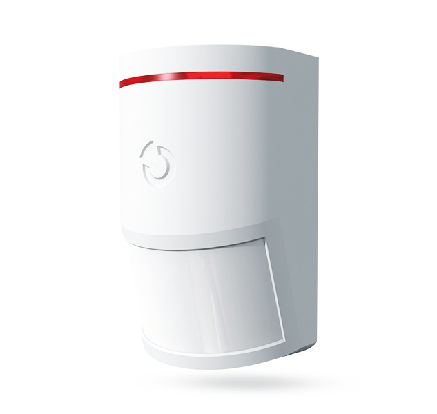 Jablotron Sensor de Movimiento PIR JA-110P PET, Alámbrico, Anti-Pet, 12 Metros, Blanco