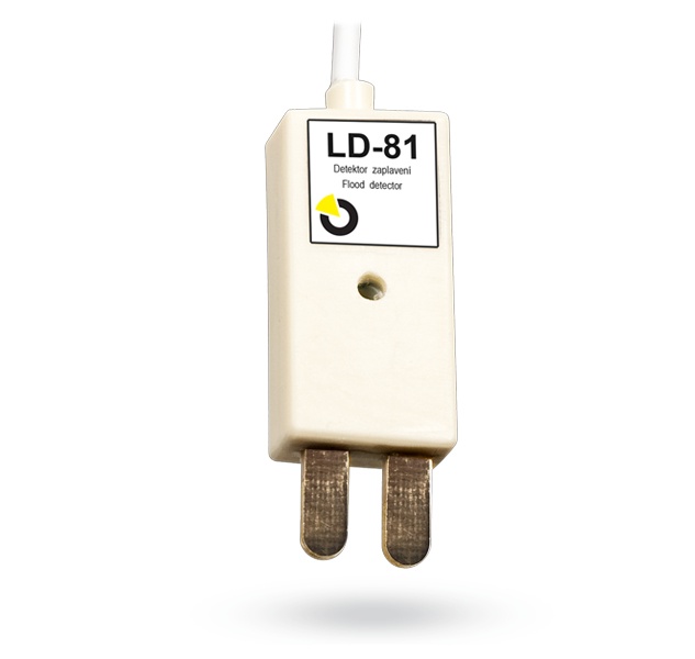 Jablotron Sensor de Agua LD-81, Alámbrico, Blanco