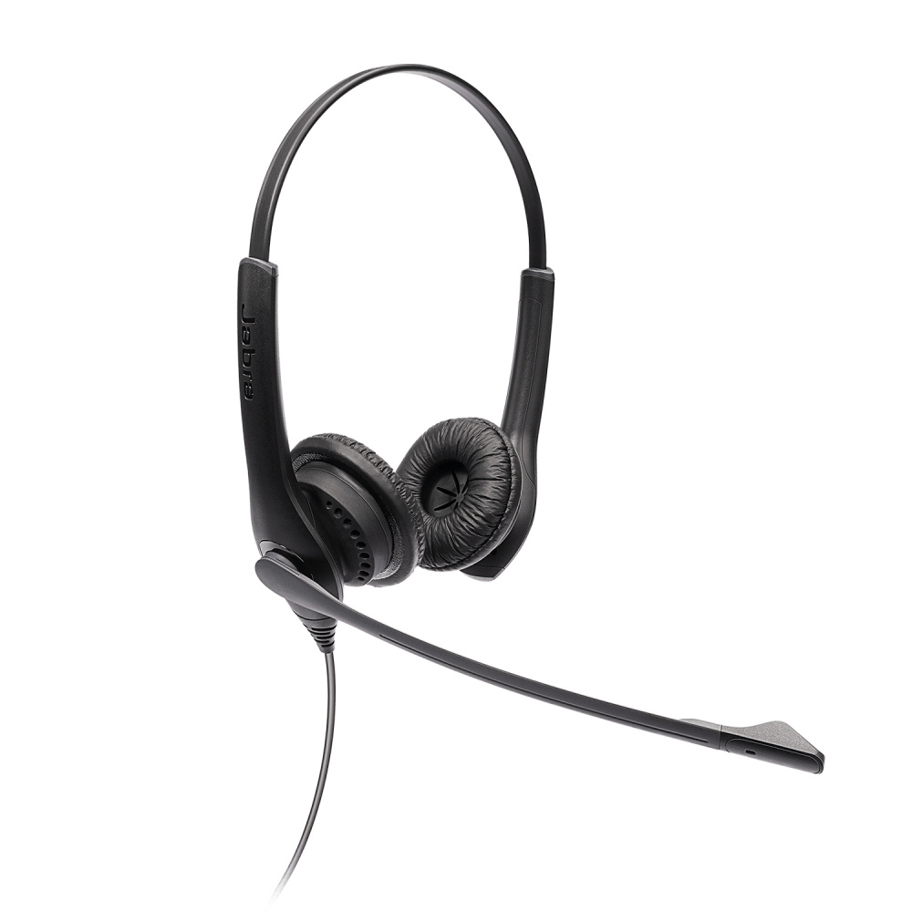 Jabra Audífonos con Micrófono Biz 1100 EDU, Alámbrico, USB, Negro