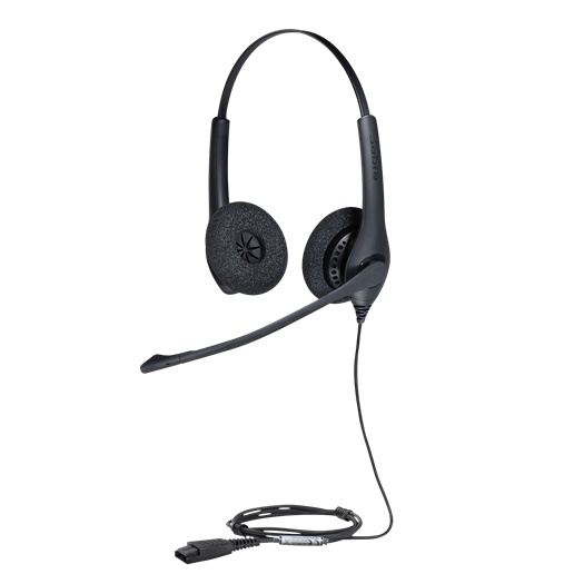 Jabra Audífonos BIZ 1500 Duo QD, Alámbrico, QD 