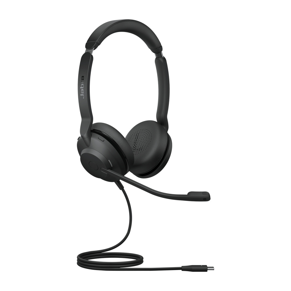 Jabra Auriculares Evolve2 30 SE UC Stereo, Alámbrico, USB-C, Negro