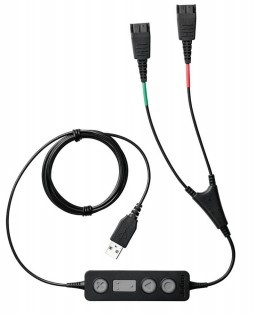 Jabra Cable de Retenida 265-09, USB-A - 2x QD, para Jabra