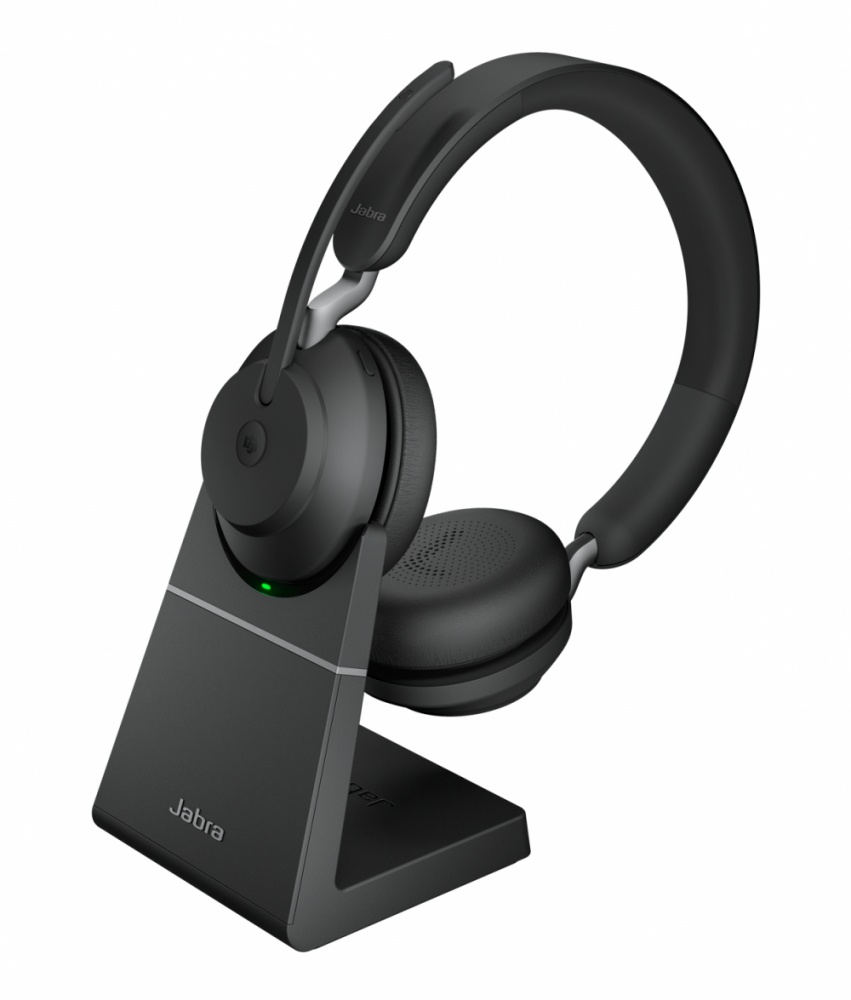 Jabra Auriculares Evolve2 65 MS Stereo, Inalámbrico, Bluetooth, USB A, Negro