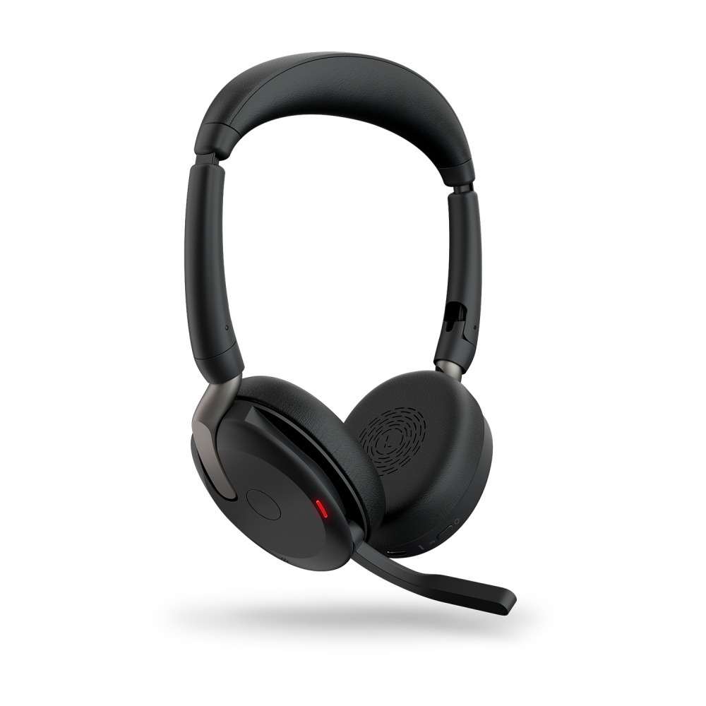 Jabra Audífonos Evolve2 65 Flex UC Stereo WLC, Alámbrico/Inalámbrico, Bluetooth, USB 