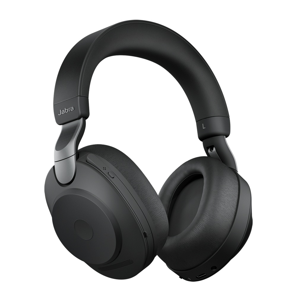 Jabra Audífonos con Micrófono Evolve2 85 Link380c UC Stereo, Bluetooth, Inalámbrico, 1.2 Metros, 3.5mm, Negro