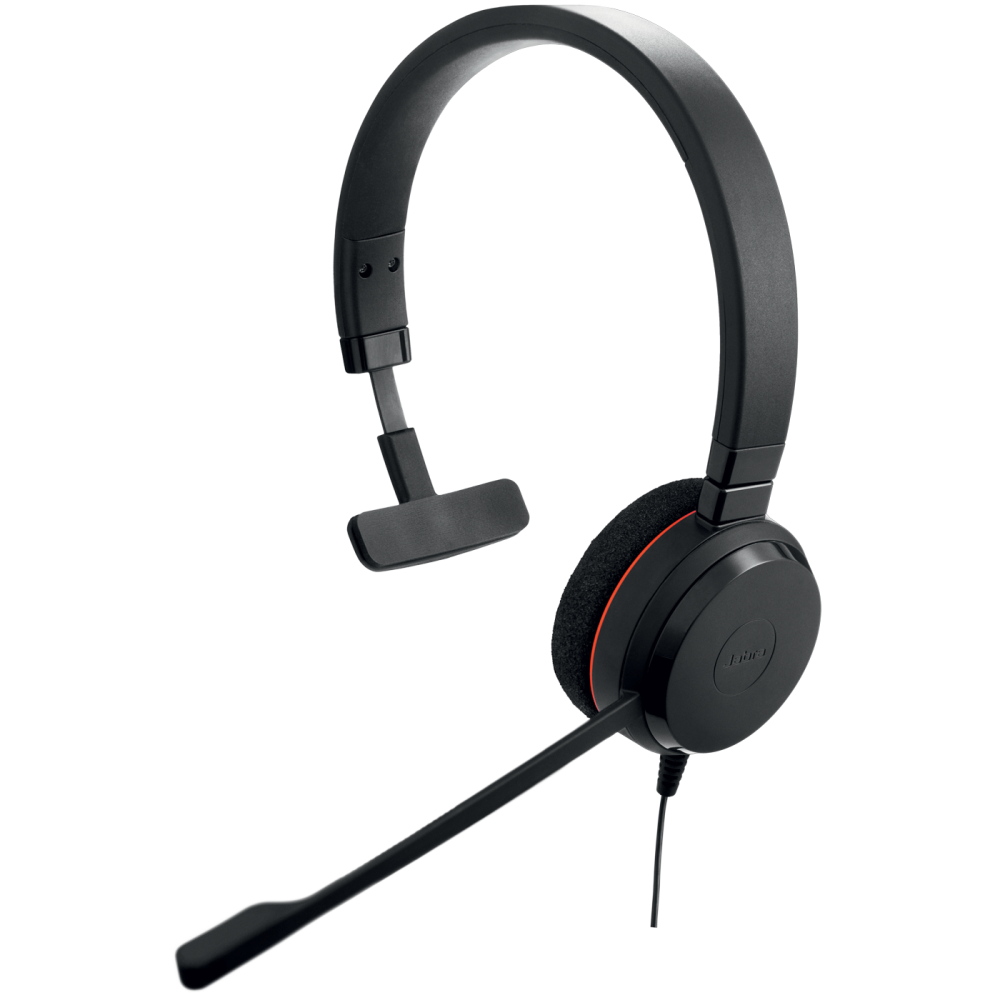 Jabra Monoaural Evolve 20 Mono, Alámbrico, USB-A/USB-C