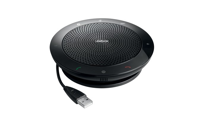 Jabra Altavoz USB Bluetooth Speak 510 MS, Inalámbrico, Negro
