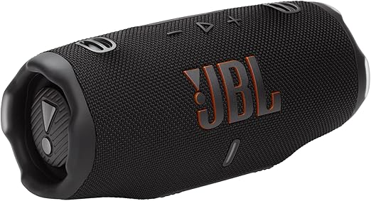 JBL Bocina Portátil Charge 6, Bluetooth, Inalámbrico, USB-C, 45W, Negro - Resistente al Agua