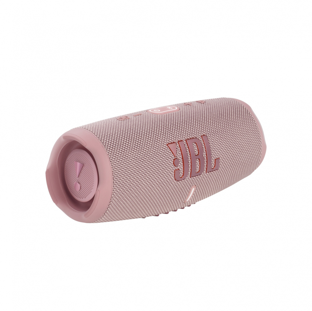 JBL Bocina Portátil Charge 5, Bluetooth, Inalámbrico, 30W RMS, USB, Rosa - Resistente al Agua