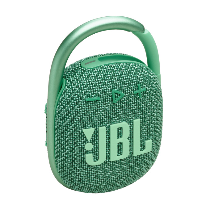 JBL Bocina Portátil Clip 4 Eco, Bluetooth, Inalámbrico, 5W RMS, USB, Verde - Resistente al Agua