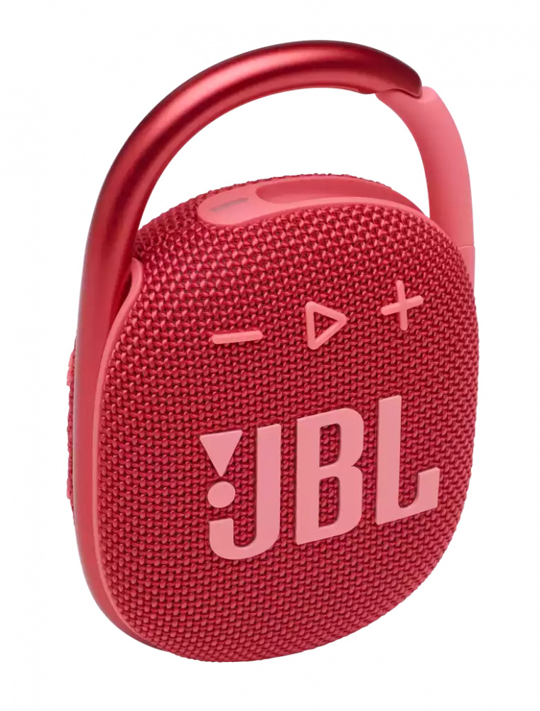 JBL Bocina Portátil Clip 4, Bluetooth, Alámbrico/Inalámbrico, USB-C, 5W, Rojo - Resistente a Polvo/Agua