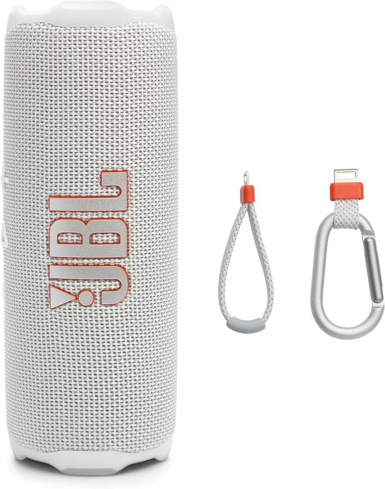 JBL Bocina Portátil Flip 7, Bluetooth, Inalámbrico, USB-C, 35W, Blanco - Resistente a Polvo/Agua
