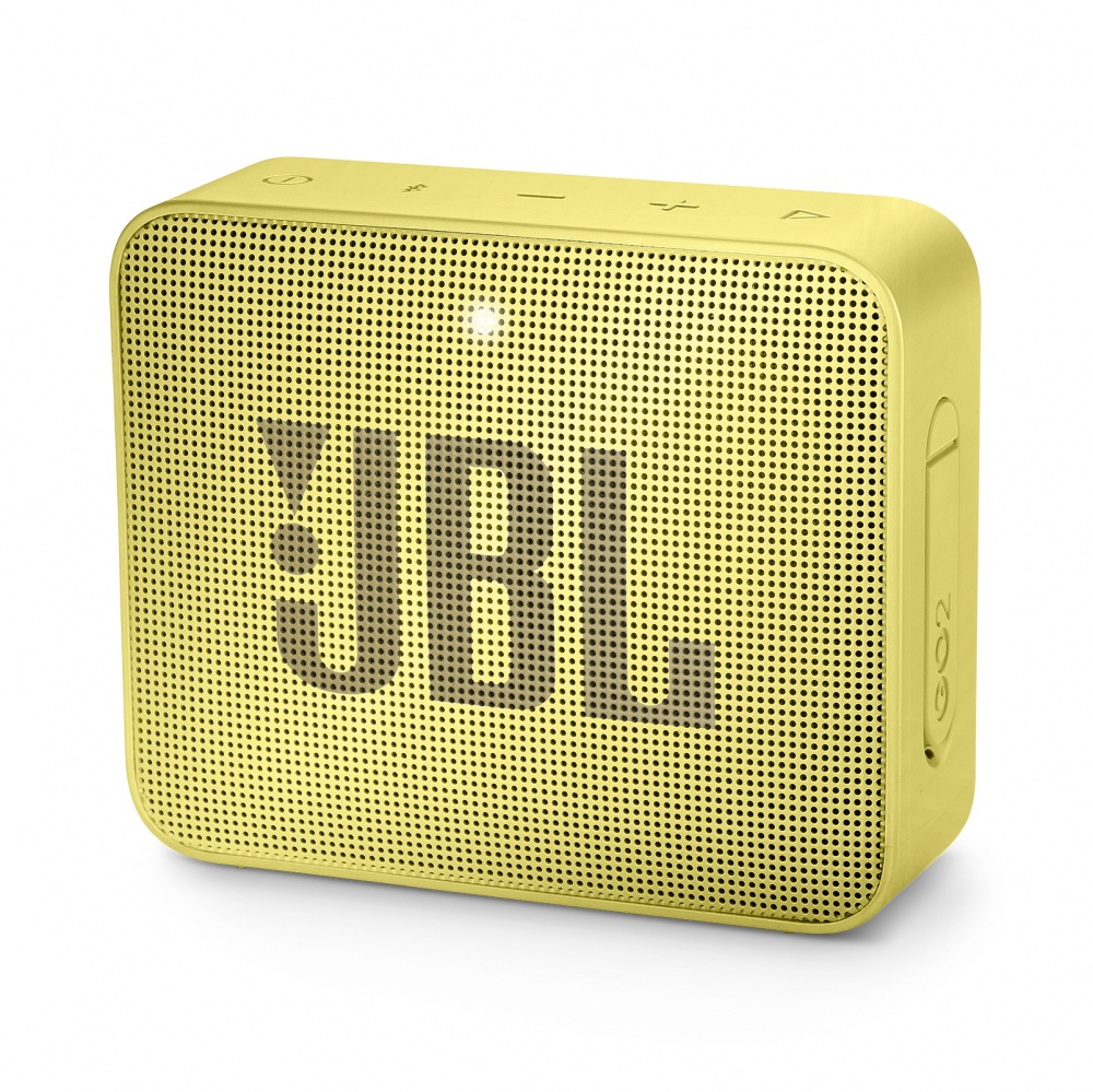 JBL Bocina Portátil Go 2, Bluetooth, Inalámbrico, 3W RMS, Amarillo
