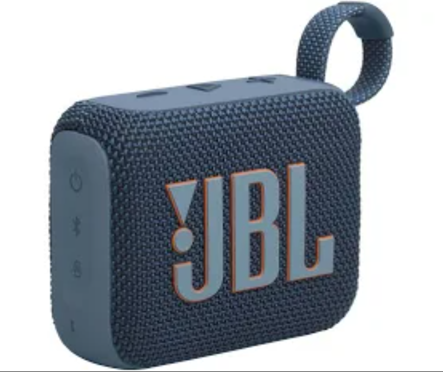 JBL Bocina Portátil Go 4, Bluetooth, Inalámbrico, USB-C, 4.2W, Azul - Resistente a Polvo/Agua