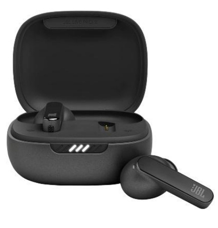 JBL Audífonos Intrauriculares con Micrófono Live Pro 2, Alámbrico, Bluetooth, Cancelación de Ruido, USB-C, Negro