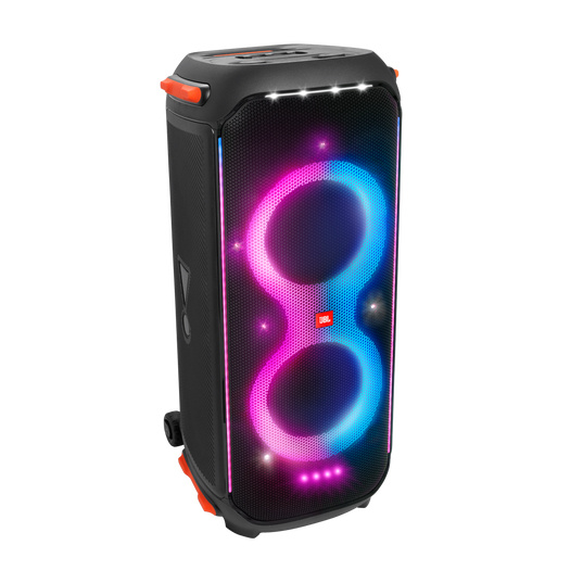 JBL Bafle Partybox 710, Bluetooth, Alámbrico/Inalámbrico, 800W RMS, USB, Negro - Resistente al Agua