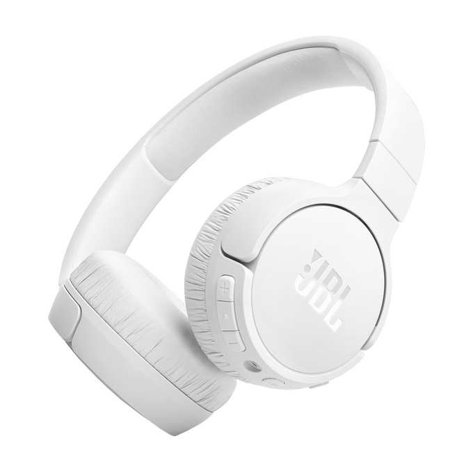 JBL Audífonos con Micrófono Tune 670nc, Bluetooth, Inalámbrico, USB-C, Blanco