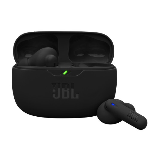 JBL Audífonos Intrauriculares con Micrófono Vibe Beam 2, Inalámbrico, Bluetooth, Negro