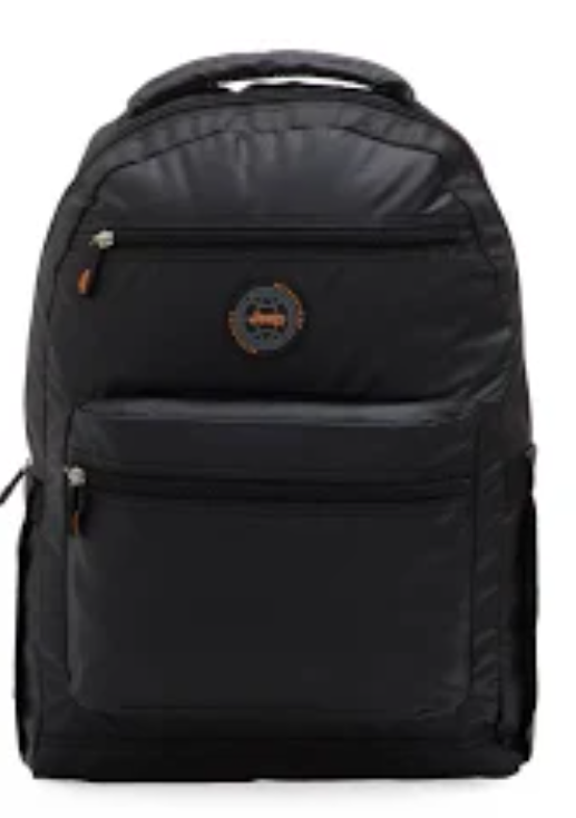 Jeep Mochila JS015B de Poliéster para Laptop 17", Negro