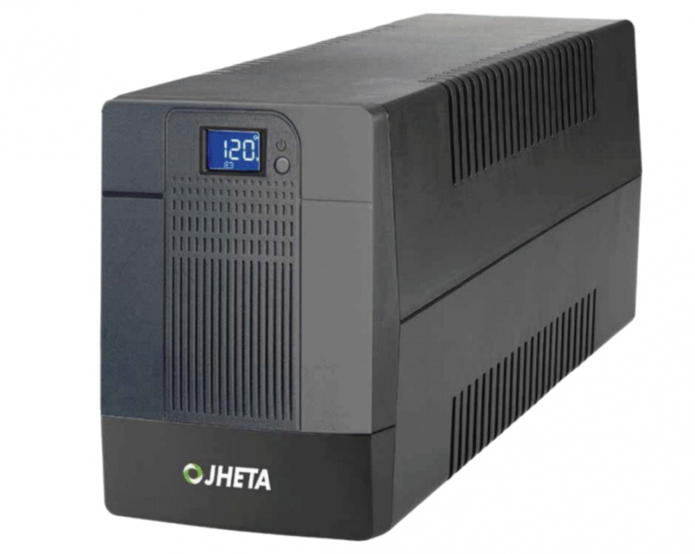 No Break Jheta NEO LCD 1000 Línea Interactiva, 600W, 1.000VA, Entrada 89V - 145V, Salida 120V, 8 Salidas 