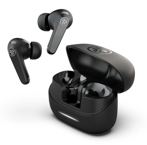 JLaB Audífonos Intrauriculares con Micrófono JBuds Pods ANC, Inalámbrico, Bluetooth, Cancelación de Ruido, Negro