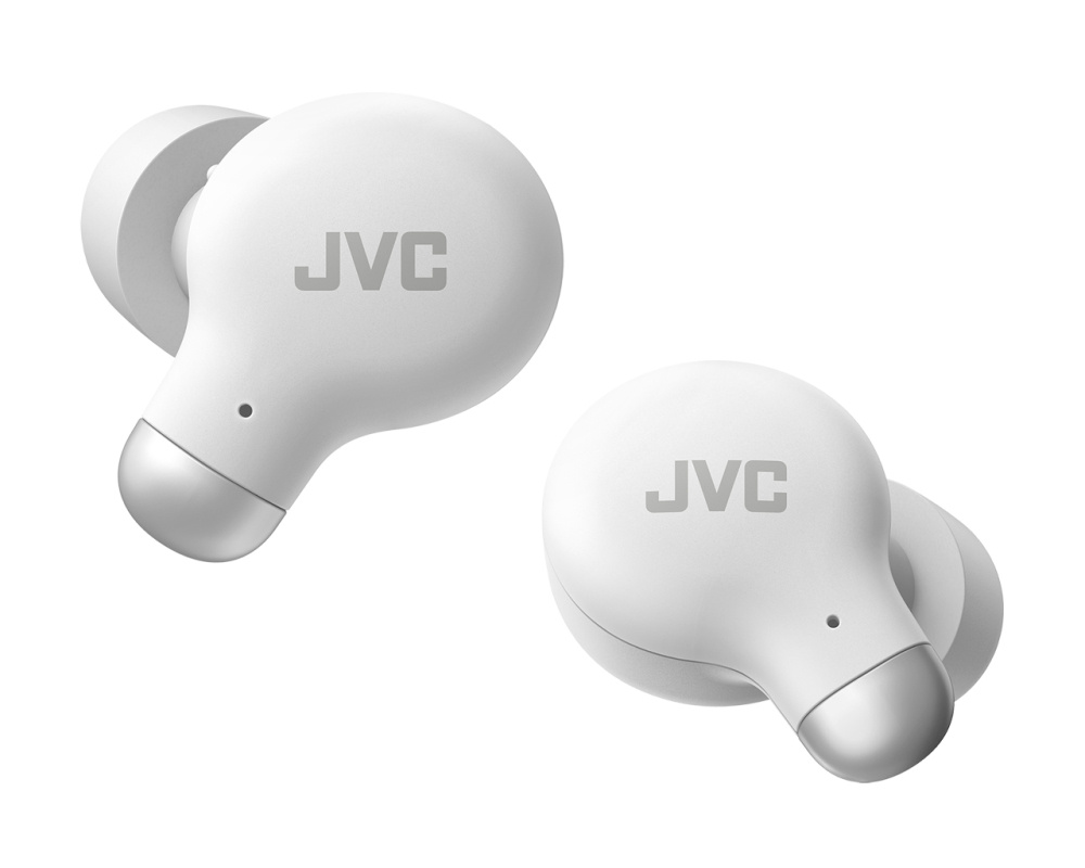 JVC Audífonos Intrauriculares con Micrófono Marshmallow Active, Inalámbrico, Bluetooth, Cancelación de Ruido, Blanco
