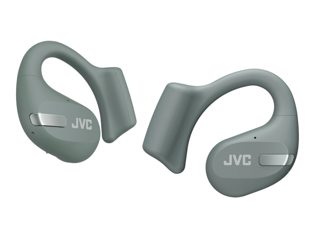 JVC Audífonos Intrauriculares Deportivos con Micrófono HANP50TG, Inalámbrico, Bluetooth, Gris