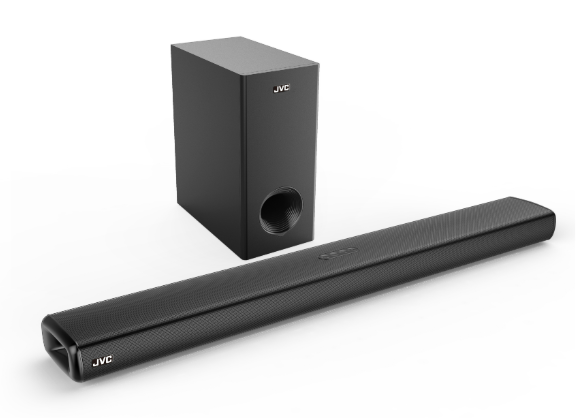 JVC Barra de Sonido con Subwoofer TH-S560B, Bluetooth, Inalámbrico, 2.0 Canales, 180W RMS