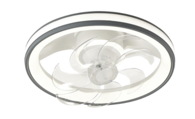 JWJ Ventilador de Techo JLV-013, 6 Velocidades, 19", Blanco