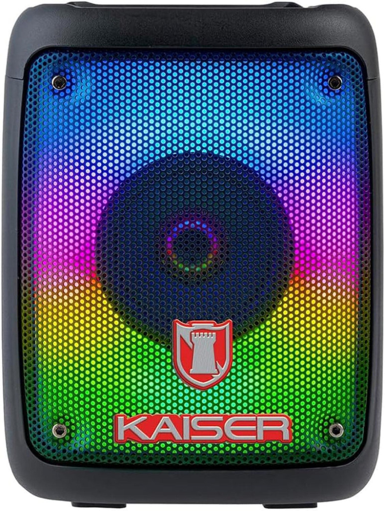 Kaiser Bocina Portátil KSW-7003, Bluetooth, Alámbrico/Inalámbrico, USB-A, 7W, Negro