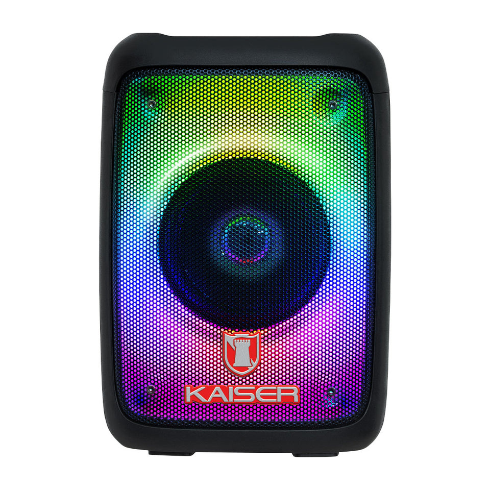 Kaiser Bocina KSW-7004, Bluetooth, Alámbrico, 7W RMS, USB, Negro