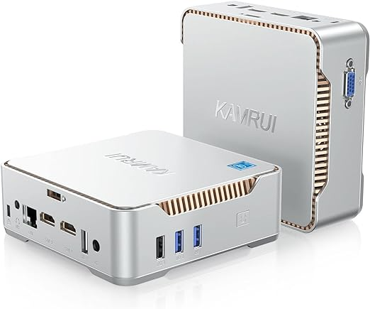 Mini PC Kamrui GK3PLUS, Intel N N95, 16GB, 512GB SSD, Windows 11 Pro