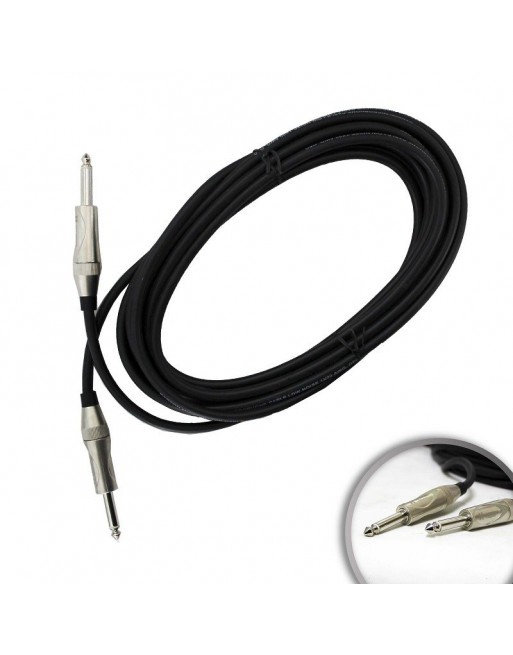 Kapton Cable AUX 6.35mm Macho - 6.35mm Macho, 6 Metros