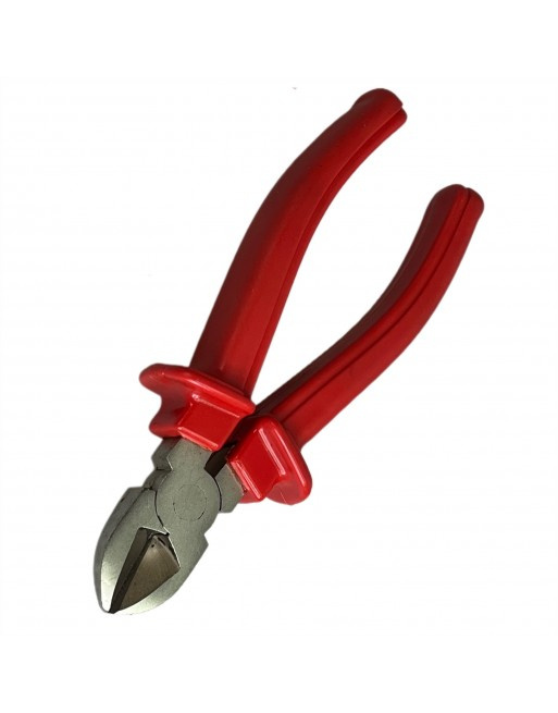 Kapton Pinzas de Corte Angular HT-120, 6", Rojo